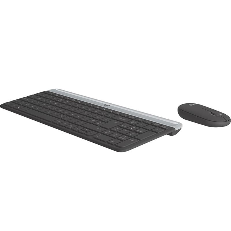 TECLADO + RATON LOGITECH MK470 SLIM WIRELESS SILENT