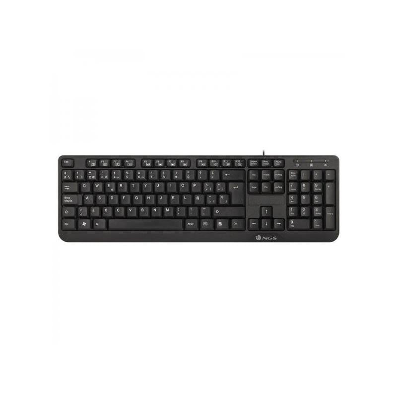 TECLADO NGS FUNKY USB MULTIMEDIA BLACK