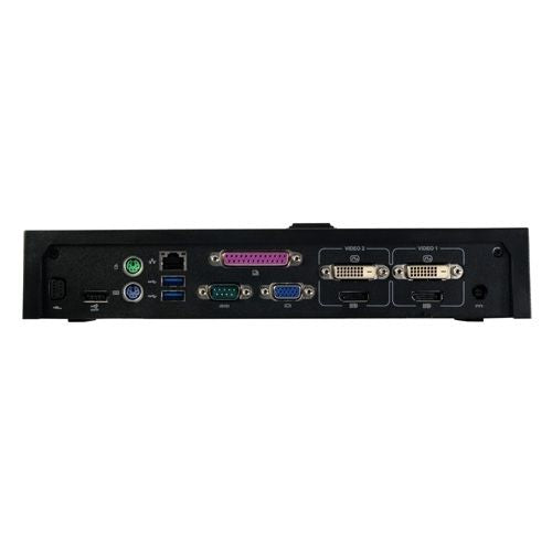 Replicador Dell E-Port II USB/DP/VGA/DVI-D/PS-2 Negro