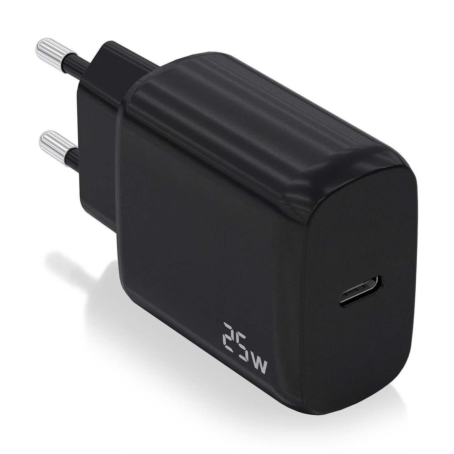 Cargador de Pared AISENS 1xUSB-C 25W Negro (A110-0757)