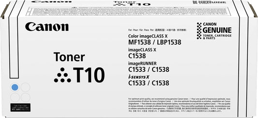Canon T10 Cyan Cartucho de Toner Original - 4565C001