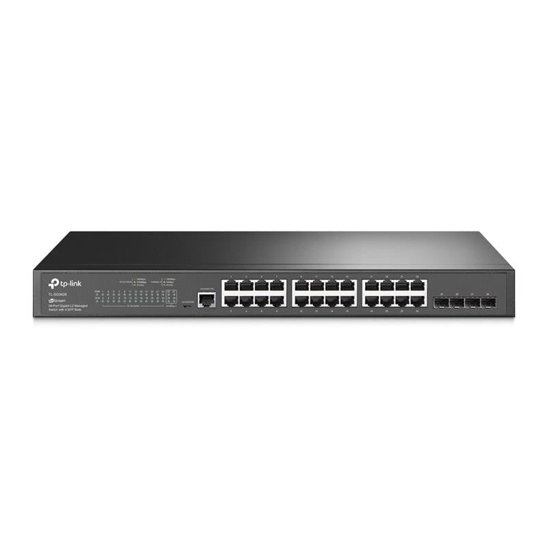 SWITCH TP-LINK JETSTREAM 24 PUERTOS + 4 SFP TL-SG3428 GESTIONABLE