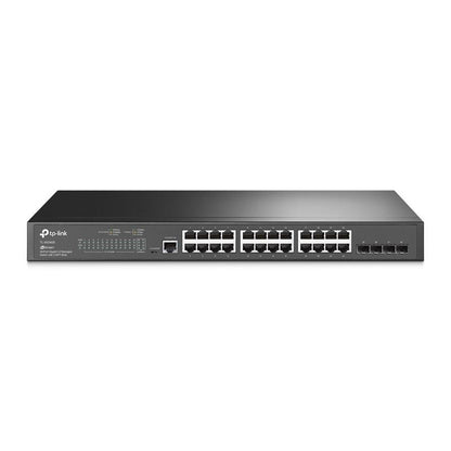 SWITCH TP-LINK JETSTREAM 24 PUERTOS + 4 SFP TL-SG3428 GESTIONABLE