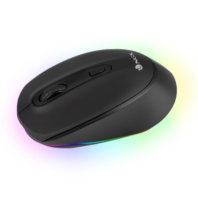 RATON NGS SMOG MULTIDEVICE WIRELESS BLUETOOTH RECARGABLE LED BLACK