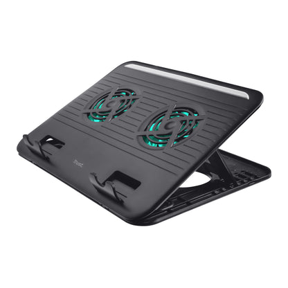 Trust Cyclone 16" USB 2.0 Black Laptop Stand (17866)