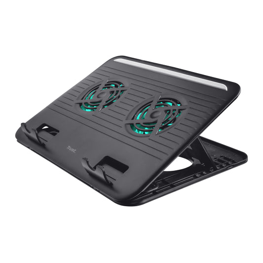 Trust Cyclone 16" USB 2.0 Black Laptop Stand (17866)