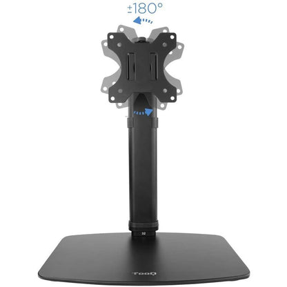 SOPORTE DE MESA TV MONITOR TOOQ REG.ALTURA GIR. INCL. 17-27 BLACK