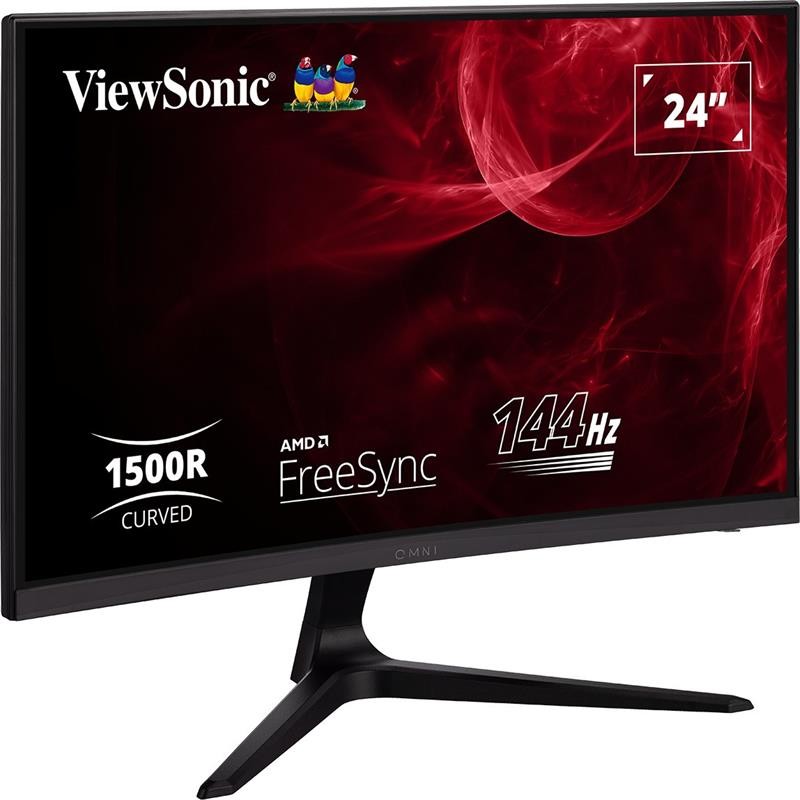 MONITOR VIEWSONIC 24" CURVO LED FHD HDMI DP 165Hz 3YR GARANTIA