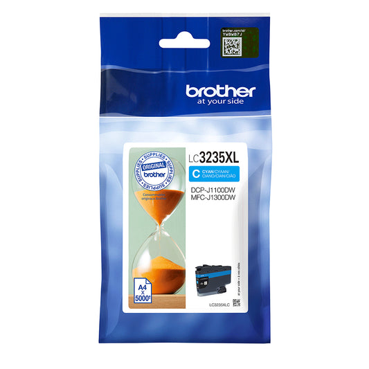 Brother LC3235XL Cyan Cartucho de Tinta Original - LC3235XLC. 5.000 Paginas