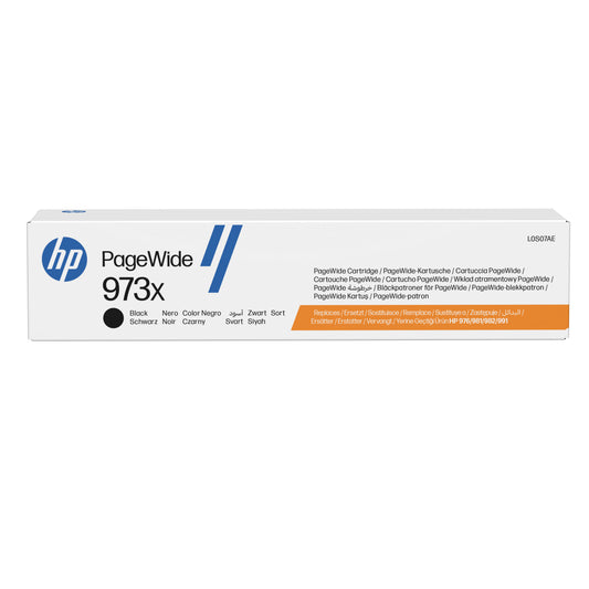 HP 973X Black Original Ink Cartridge - L0S07AE. 10,000 Pages