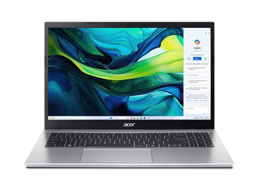 Portatil Aspire Go 15 Ag15-42p AMD Ryzen 5 7430u hasta 4.3Ghz 16Gb DDR4 512Gb SSD M.2 NVME  Grafica Integrada AMD Radeon Graphics 15.6' Tn Full HD Comfyview 1920 x 1080 Pixeles/ 220 Cd / M² / 60 Hz Ethernet/ Wi-Fi 6 Bluetooth Webcam (hd) 3 x USB 3.2