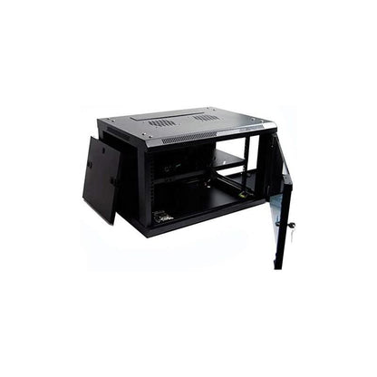 ARMARIO RACK POWERGREEN 6U 60X45 TERMOSTATO + VENTILADORES + 1 BANDEJA