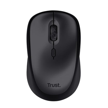 MALETIN TRUST BOLOGNA 16" BLACK + RATON WIRELESS SILENT BLACK