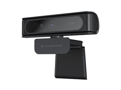 WebCam CONCEPTRONIC FHD USB Micrófono Negra (AMDIS09B)
