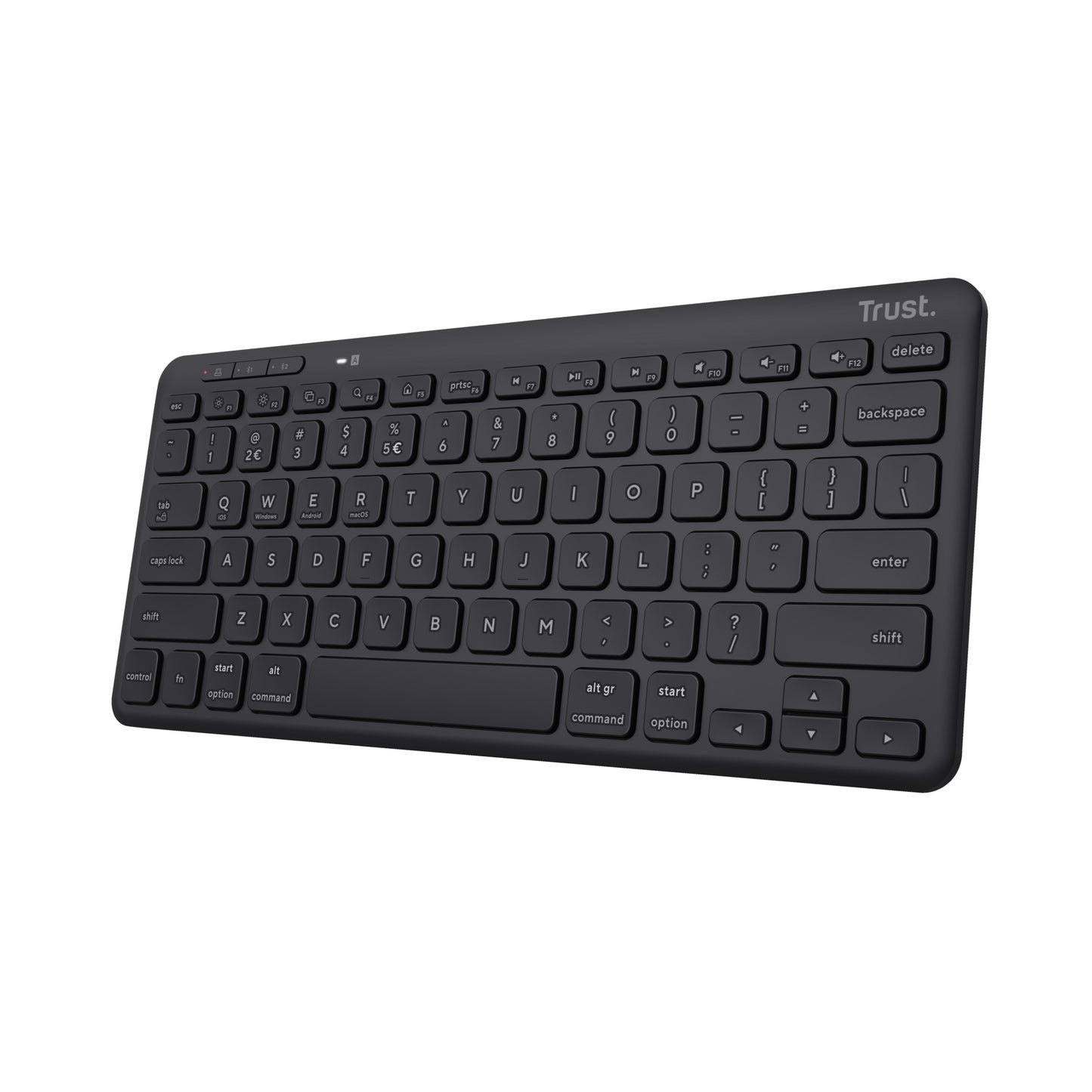 Trust Lyra RF 2.4GHz Bluetooth 5.0 Black Keyboard (25059)