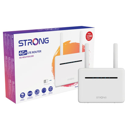 Router Strong WiFi Ethernet 4G Blanco (4G+ROUTER1200)
