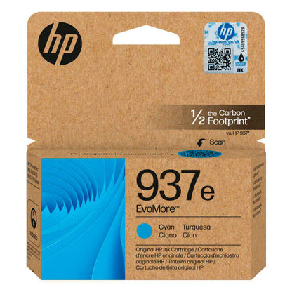 HP 937e Cyan Cartucho de Tinta Original - 4S6W6NE. 1.650 Paginas