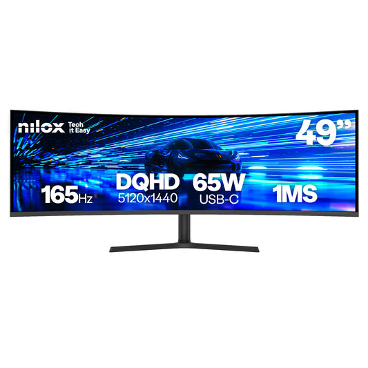 Monitor NILOX 49" 165Hz VA Dual QHD Curved (NXM49CRVDC2)