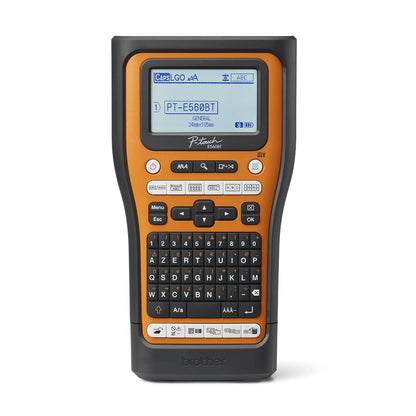 Rotuladora Electronica Portatil Profesional con Conexion PC USB 3.2 y Bluetooth 5.0 para Electricistas e Instaladores Teclas de Funcion Separadas: General, Panel Frontal, Identificacion de Cables, Panel de Conexiones, Bloque de Conexiones Electricas