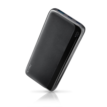 POWERBANK NGS QUIZ20 10000MAH 22.5W USB-A/USB-C LED BLACK (QUIZ10)