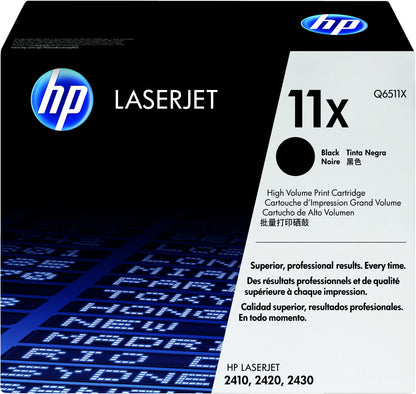 Toner HP LaserJet 11X Pack 2 Negro 12000 pág (Q6511XD)