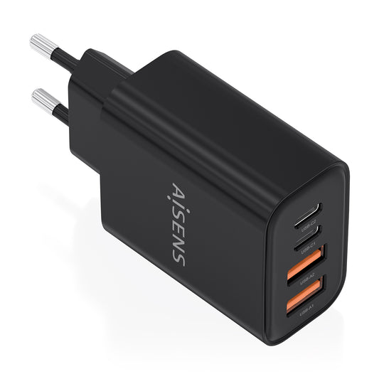 Cargador Pared AISENS 32W 2xUSB-A 2xUSB-C