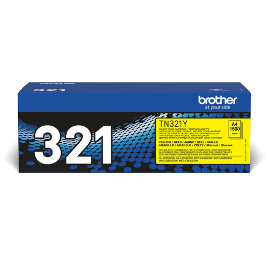BROTHER Laser Yellow Toner 1500 pages (TN-321Y)