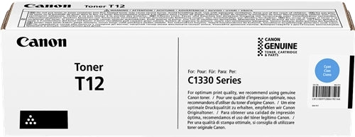 Canon T12 Cyan Cartucho de Toner Original - 5097C006