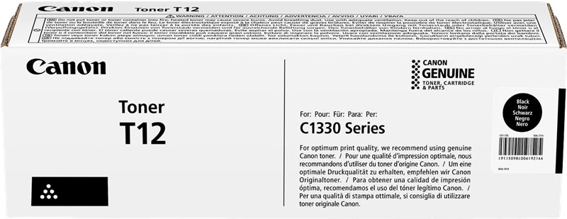 Canon T12 Negro Cartucho de Toner Original - 5098C006