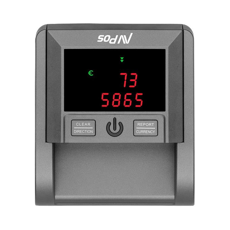 DETECTOR/CONTADOR DE BILLETES AVPOS DT25G EUR/USD 3YR GARANTIA