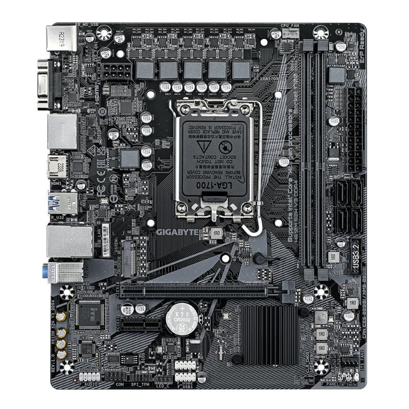PLACA BASE GIGABYTE GA-H610M-S2H DDR4 VGA + HDMI + DP