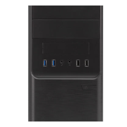 Caja UNYKA Dark Shadow 500W USB2/3 mATX Negra (52082)