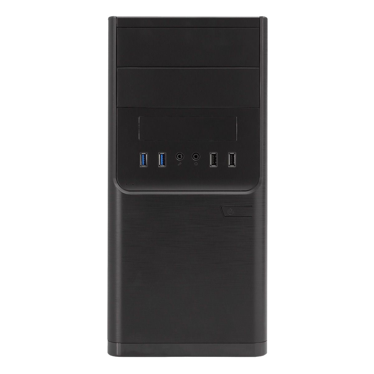 Caja UNYKA Dark Shadow 500W USB2/3 mATX Negra (52082)