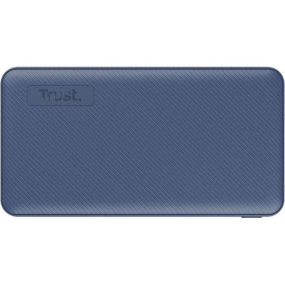 POWERBANK TRUST PRIMO SLIM 10000MAH X2 USB-A + USB-C + MICRO-USB ECO BLUE