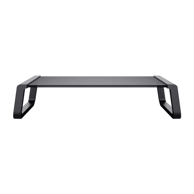 SOPORTE SOBREMESA TRUST MONTA TV/MONITOR CRISTAL ERGONOMIC BLACK