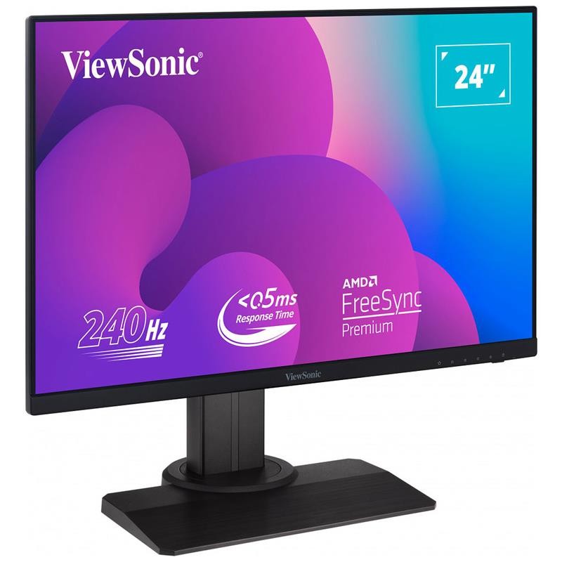 MONITOR GAMING VIEWSONIC 24" IPS 240HZ MULTIM ERGONOMICO HDMI DP USB 3YR