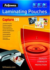 Funda de plastificar en acabado brillo a4 125 micras pack 100 unidades