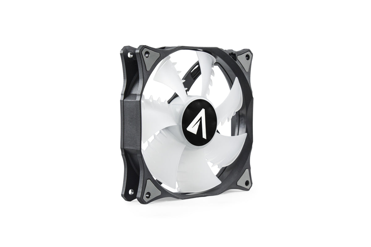 Ventilador Abysm 120mm RGB Negro/Blanco (831101)