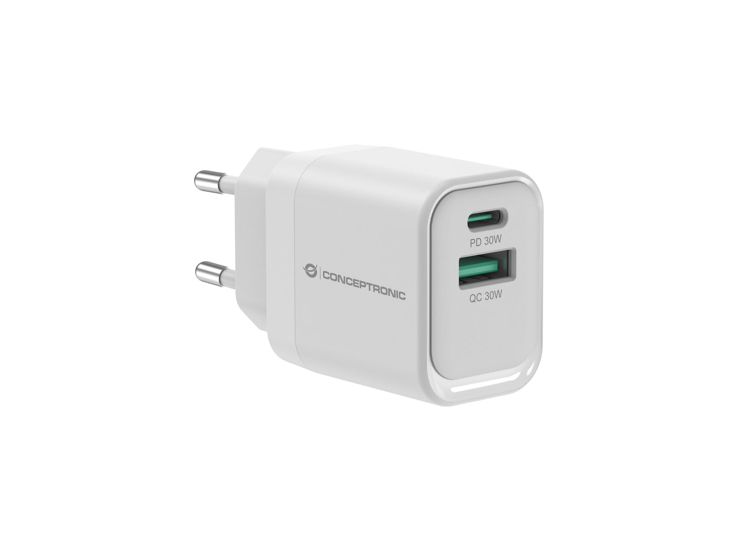 Cargador CONCEPTRONIC USB-A/C 33W PD 3.0 (ALTHEA19W33)