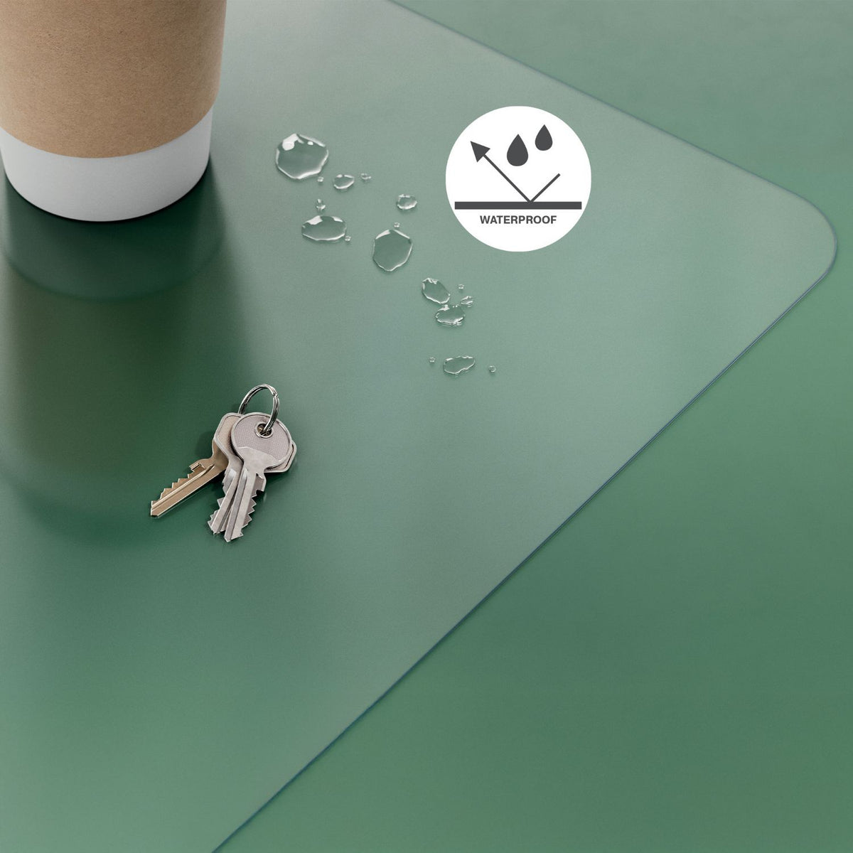ALFOMBRILLA SOBREMESA LEITZ 70X36CM TRANSPARENT