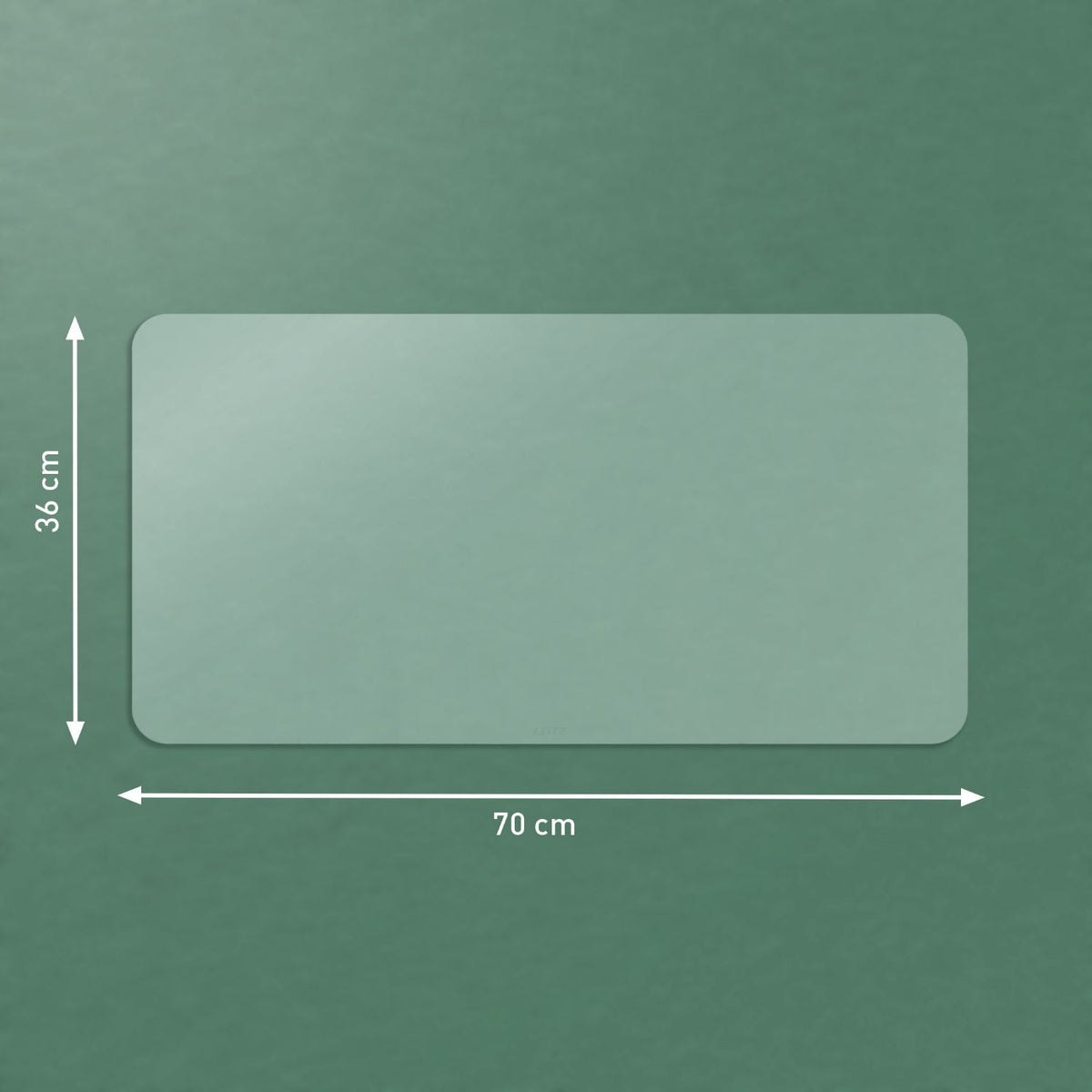 ALFOMBRILLA SOBREMESA LEITZ 70X36CM TRANSPARENT