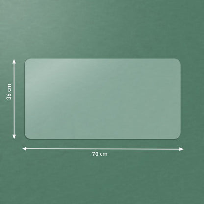 ALFOMBRILLA SOBREMESA LEITZ 70X36CM TRANSPARENT