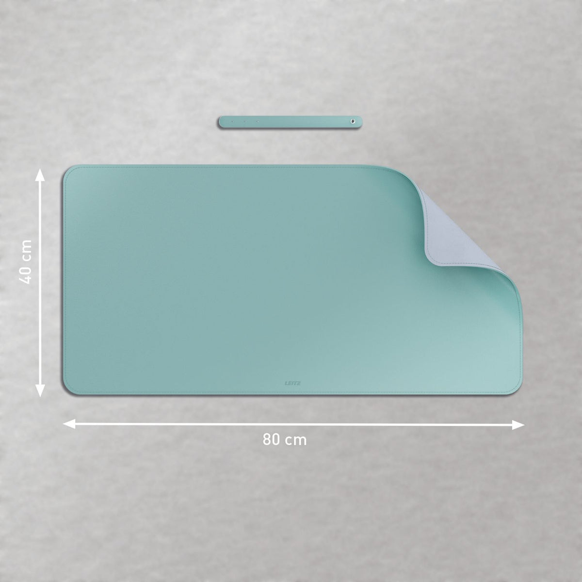 ALFOMBRILLA SOBREMESA LEITZ 80X40CM GREEN