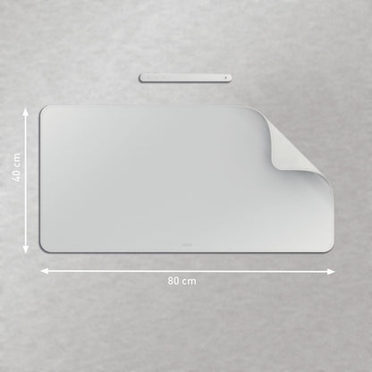 ALFOMBRILLA SOBREMESA LEITZ 80X40CM LIGHT GREY