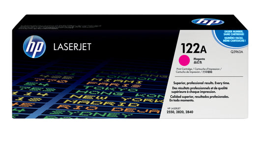 Toner HP LaserJet 122A Magenta 4000 páginas (Q3963A)