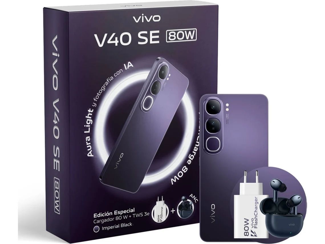 Smartp VIVO V40 SE 6.67" 8Gb 256Gb 5G Negro (5667970B)
