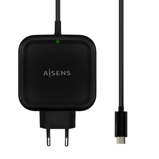 AISENS 65W USB-C Wall Charger Black (ASCH-1PD65WL-BK)