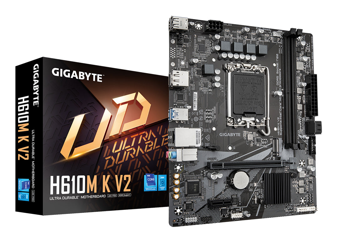 ASUS PRIME H610M-K: (1700) 2DDR5 4SATA3 VGA HDMI mATX
