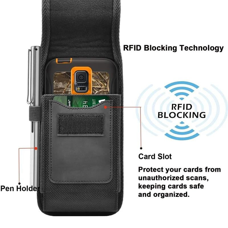 FUNDA AVPOS CON CLIP DE CINTURON PDA/SMARTPHONE HASTA 6.8