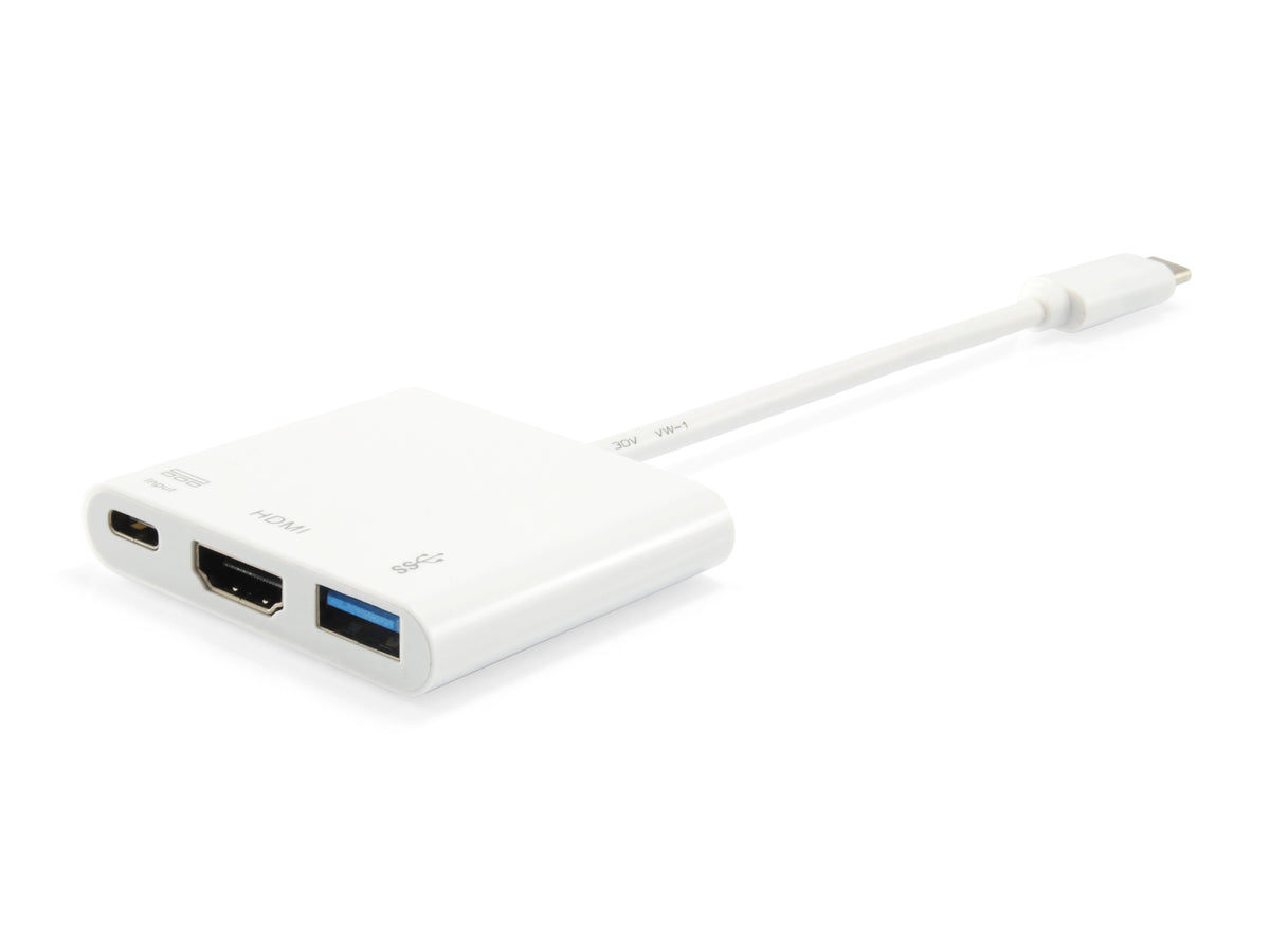 Adaptador EQUIP USB-C a USB-A/USB-C PD/HDMI (EQ133461)